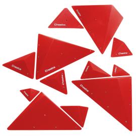 Cheeta Wooden asymmetric pyramids M S01