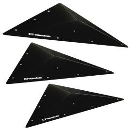 Cheeta Wooden asymmetric pyramids L S01